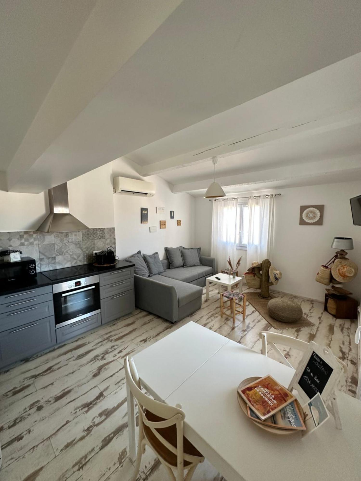 Appartement Cosy Le Boheme, A 300M Des Plages Locamargue Сен Мари де ла Мер Екстериор снимка